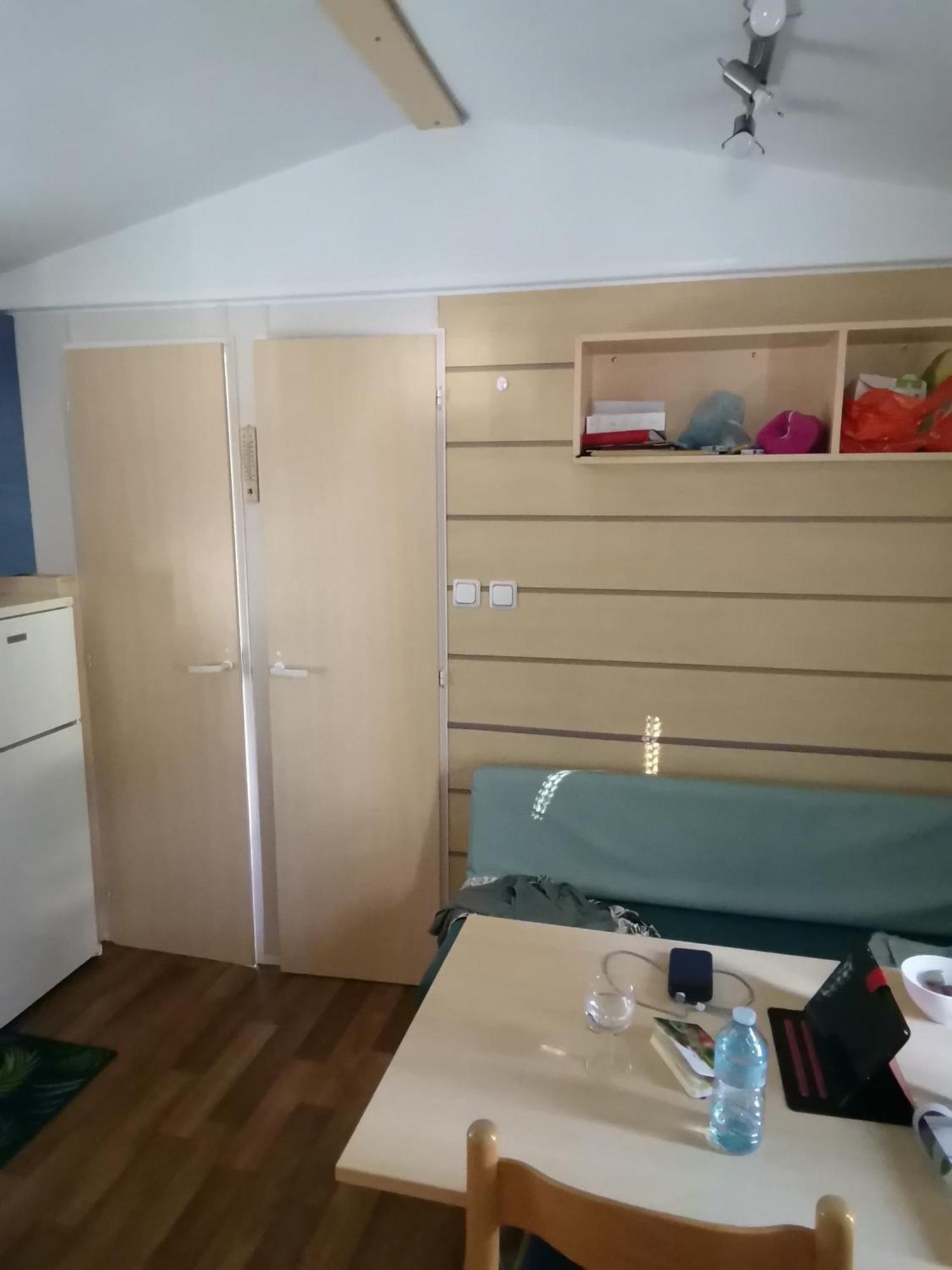 Mobilhome L'Oasis Camping Le Clos Cottet Angles  المظهر الخارجي الصورة