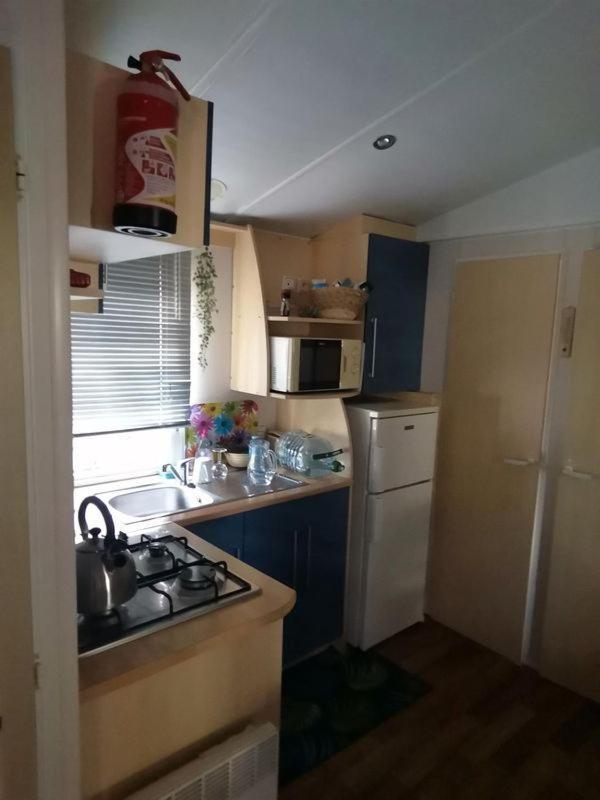 Mobilhome L'Oasis Camping Le Clos Cottet Angles  المظهر الخارجي الصورة
