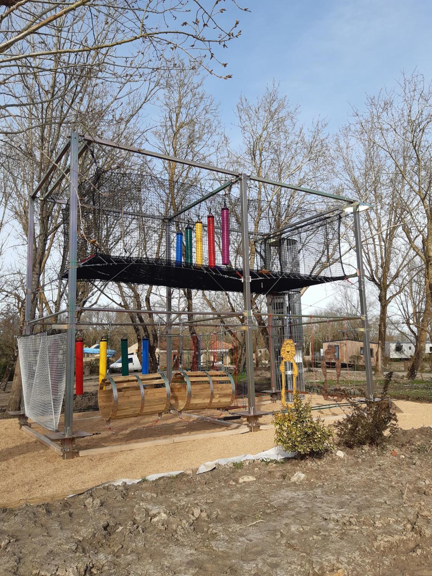 Mobilhome L'Oasis Camping Le Clos Cottet Angles  المظهر الخارجي الصورة