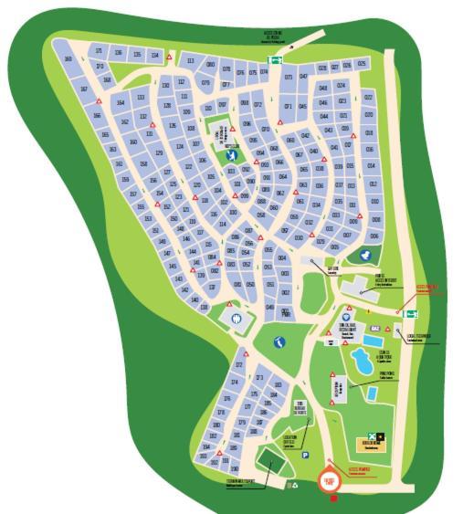 Mobilhome L'Oasis Camping Le Clos Cottet Angles  المظهر الخارجي الصورة